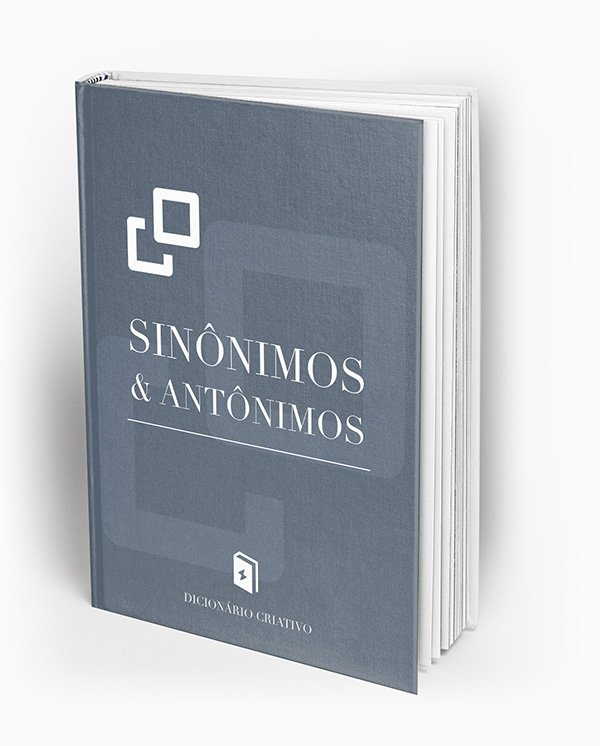 Capa do Livro - Sinônimos e Antônimos